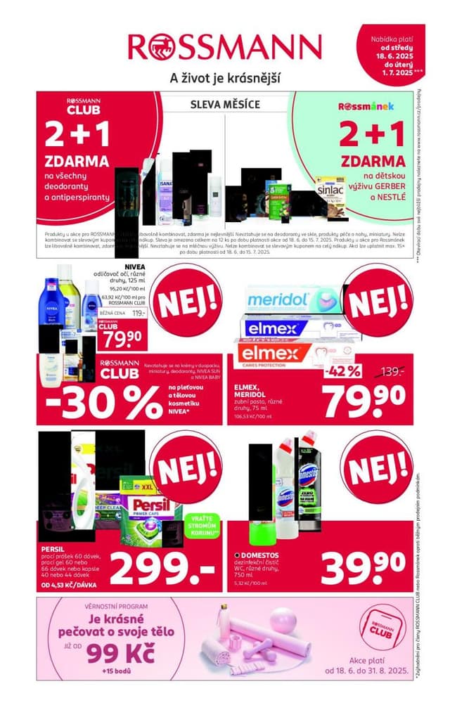 Rossmann drogerie leták 27.5. - 9.6.
